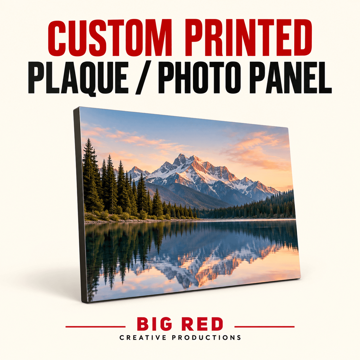 Custom Printed Plaque / Photo Panel placeholder