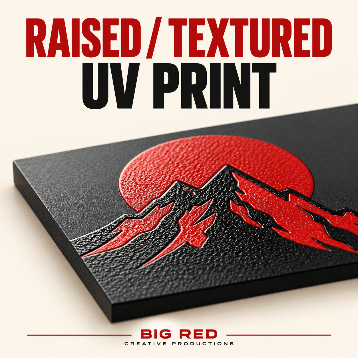 Raised / Textured UV Print placeholder